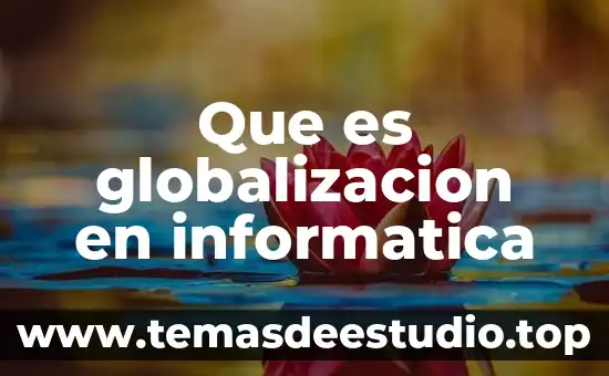 Que es un site en informatica concepto 8 Que es globalizacion en informatica