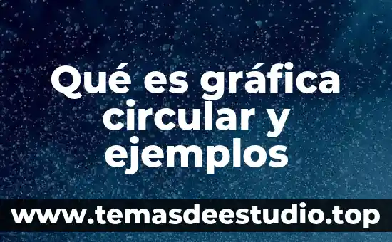 Qué es gráfica circular y ejemplos