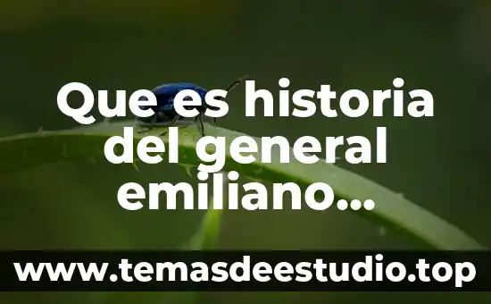 Que es la historia y quien la descubrio 5 Que es historia del general emiliano zapata