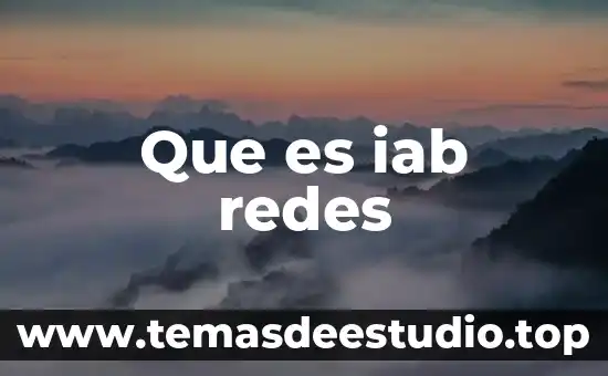 Qué es el sp en redes 6 Que es iab redes