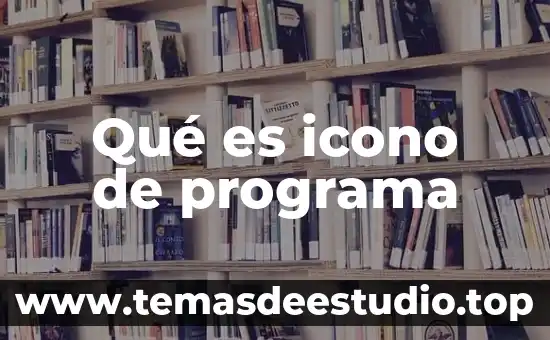 Que es el programa peraj 3 Qué es icono de programa