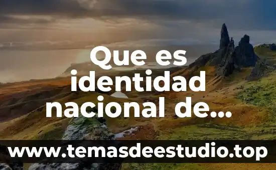 Que es identidad nacional de puebla
