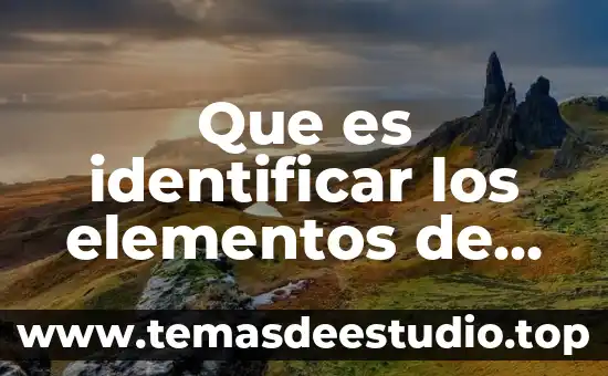 Qué es ser un fifi 8 Que es identificar los elementos de la danza