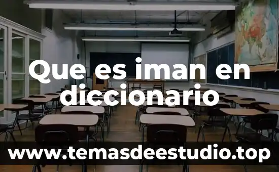 Diccionario hebreo que es un don 7 Que es iman en diccionario