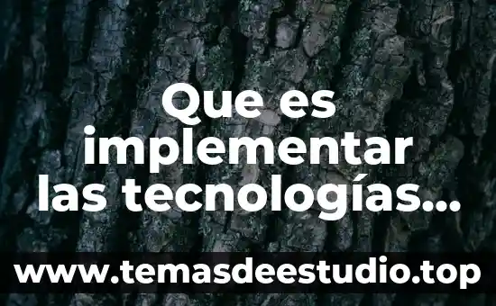 Que es la tradición según autores 7 Que es implementar las tecnologías para el uso militar