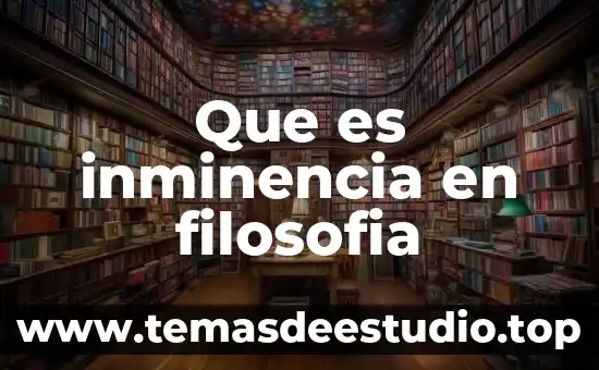 Qué es un logo en filosofía 6 Que es inminencia en filosofia