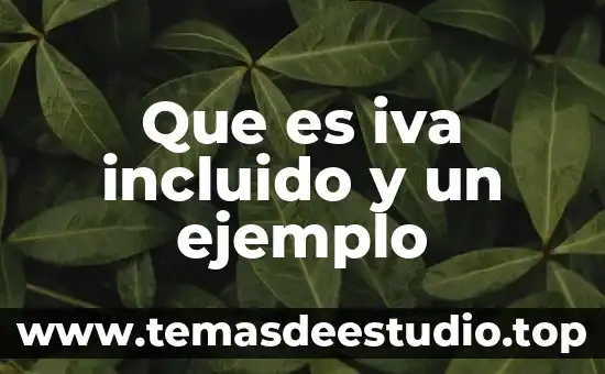 Que es herencia en programacion ejemplo 8 Que es iva incluido y un ejemplo