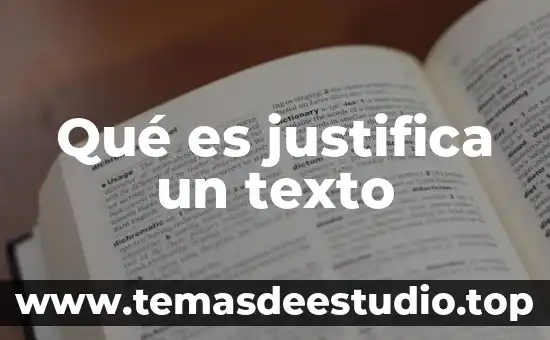 Qué es un texto monocáfico 5 Qué es justifica un texto