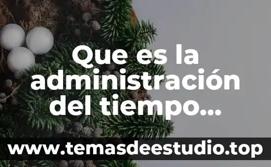 Que es un objetivo particular en una tesis 5 Que es la administración del tiempo palacios
