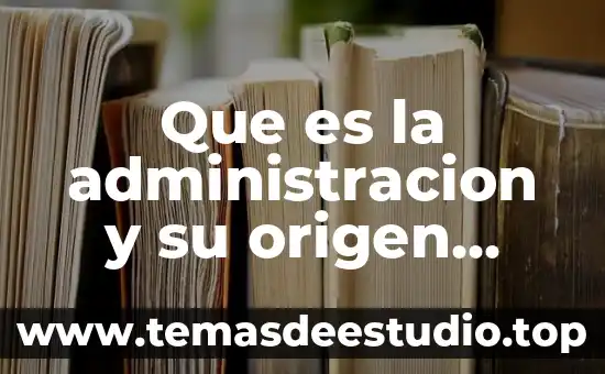 Qué es número de administración desconcentrada de auditoría fiscal 4 Que es la administracion y su origen libros