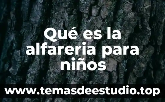 Que es el marsupio delos tlacuaches explicacion para niños 4 Qué es la alfareria para niños
