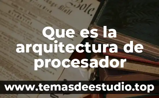 Que es ayuda en excel 6 Que es la arquitectura de procesador