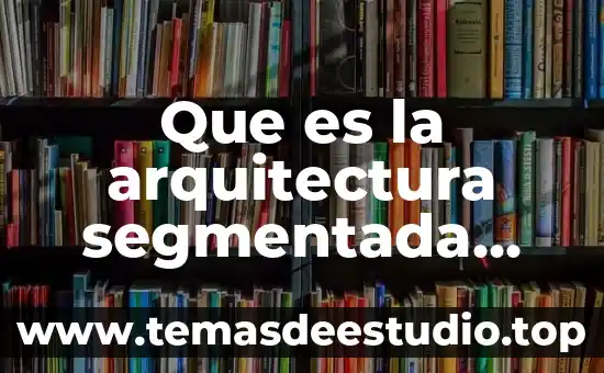 Que es la arquitectura segmentada historia