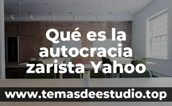 Que es el pensamiento y los tipos de pensamiento 6 Qué es la autocracia zarista Yahoo