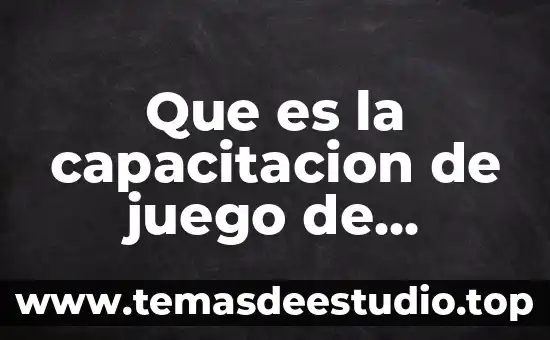 Qué es la teoría de los negocios 7 Que es la capacitacion de juego de negocios