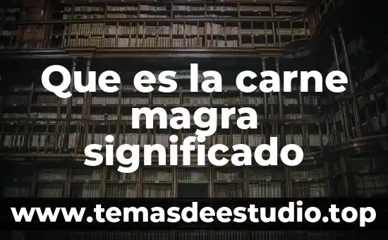 Que es el significado de simetria 5 Que es la carne magra significado