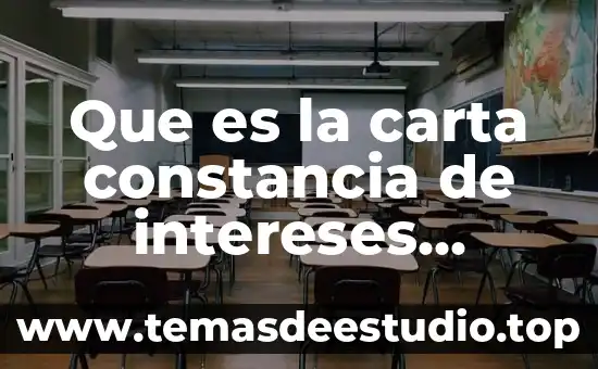 Que es concepto intereses en derecho mercantil 5 Que es la carta constancia de intereses infonavit