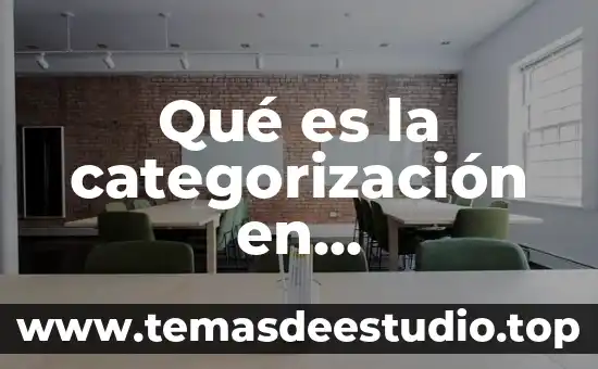 Que es la entrevista en la investigacion cualitativa 2016 6 Qué es la categorización en investigación cualitativa
