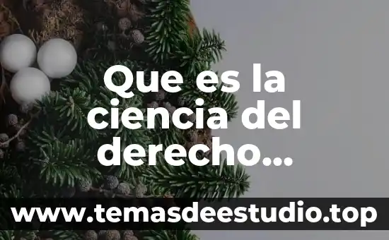 Que es el arte en la ciencia 4 Que es la ciencia del derecho comparado