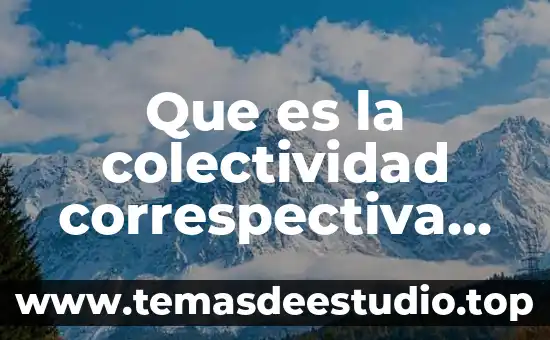 Qué es un nacional definición 8 Que es la colectividad correspectiva definicion