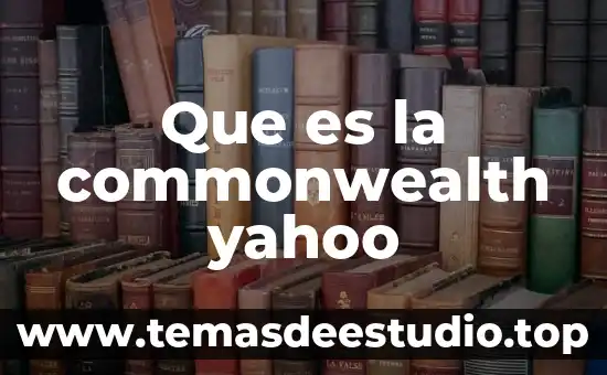 Que es una planta tratadora de agua yahoo 7 Que es la commonwealth yahoo