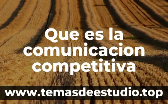 Que es la comunicación full duplex 6 Que es la comunicacion competitiva