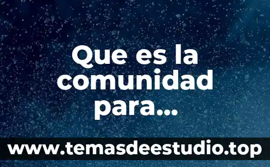 Que es la comunidad para inscripcion de la udg