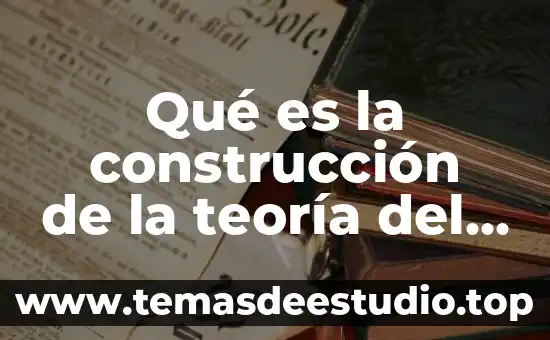 Qué es el delito de orden común 5 Qué es la construcción de la teoría del delito