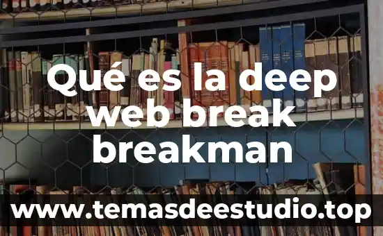 Que es el aprendizaje supervisado en deep learning 3 Qué es la deep web break breakman