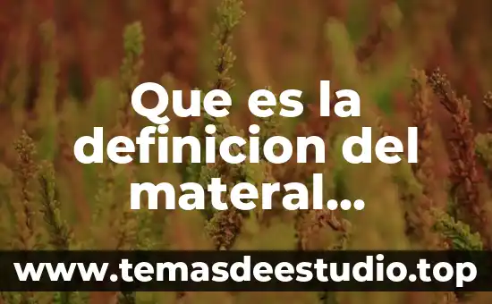 Qué es administración agropecuaria definición 5 Que es la definicion del materal supjetivo