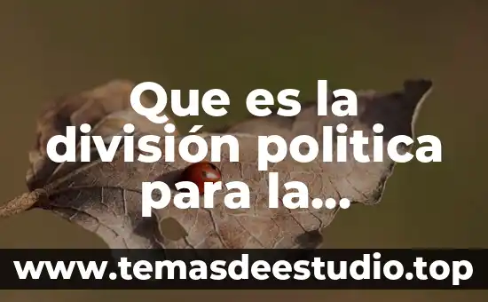 Qué es la filosofía política moderna 5 Que es la división politica para la geografia