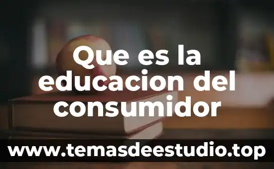 Por qué es importante la teoría del consumidor 3 Que es la educacion del consumidor