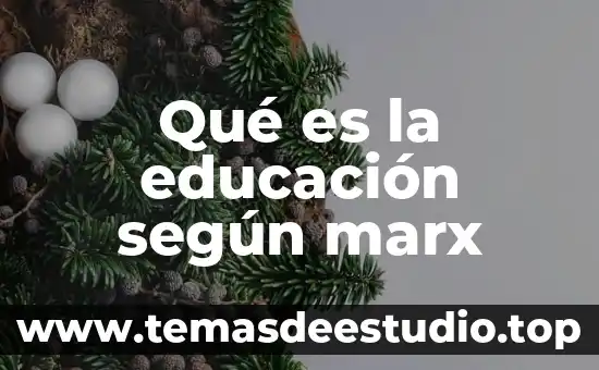 Que es la historia para marx 7 Qué es la educación según marx