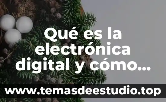 ¿Qué es la música electrónica? 6 Qué es la electrónica digital y cómo funciona