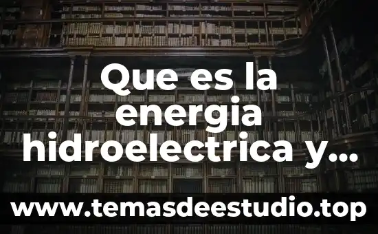 Planta hidroeléctrica que es 4 Que es la energia hidroelectrica y que usos tiene