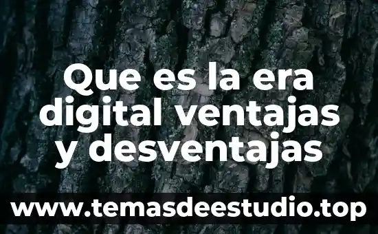 PHP que es caracteristicas ventajas y desventajas 5 Que es la era digital ventajas y desventajas