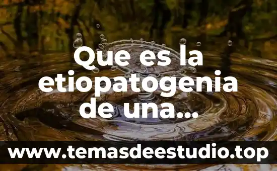 Enfermedad cuci que es 4 Que es la etiopatogenia de una enfermedad