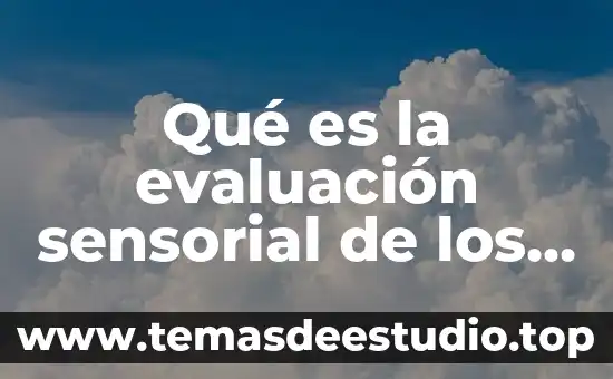 Que es la administracion ciencia o arte 4 Qué es la evaluación sensorial de los alimentos