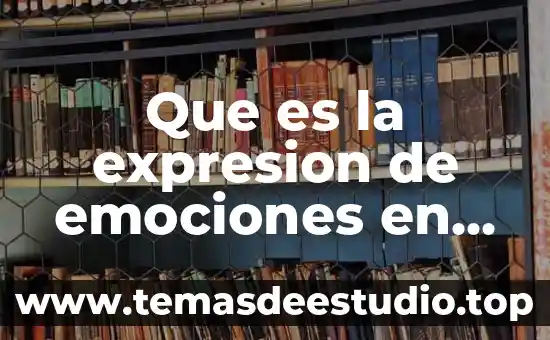 Que es tipos de emociones 8 Que es la expresion de emociones en la literatura