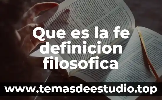 Qué es la antropología filosófica resumen 8 Que es la fe definicion filosofica