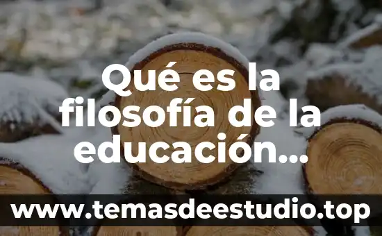 Qué es la filosofía de la educación dominicana