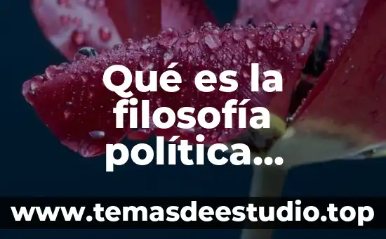 Que es una politica autores 7 Qué es la filosofía política moderna