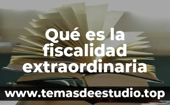 Variantes contextuales que es 6 Qué es la fiscalidad extraordinaria