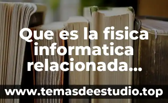 Que es web en informatica 4 Que es la fisica informatica relacionada con los autos