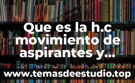 Que es gestión concepto enfocado a administración 3 Que es la h.c movimiento de aspirantes y rechazados concepto