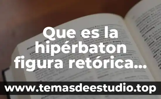 Que es una figura compuesta en matemáticas 3 Que es la hipérbaton figura retórica ejemplos
