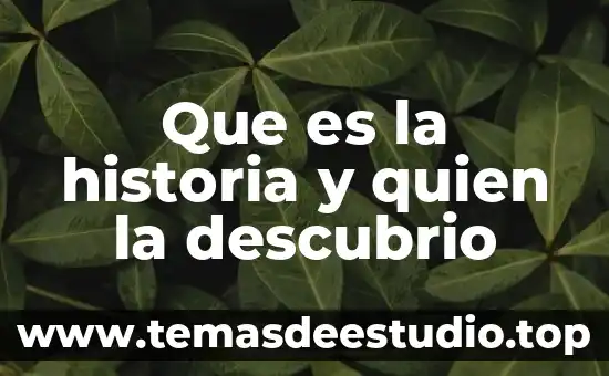Qué es www y su historia 8 Que es la historia y quien la descubrio