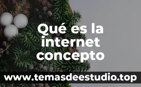 Que es imperactibilidad en concepto de internet 3 Qué es la internet concepto