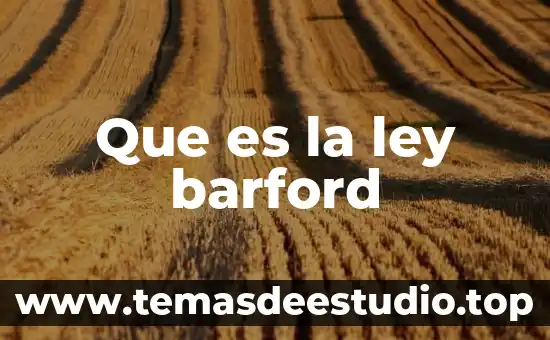 Prestaciones superiores a la ley que es 3 Que es la ley barford