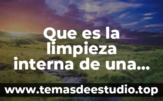 Que es la limpieza en la mineria de datos 6 Que es la limpieza interna de una computadora